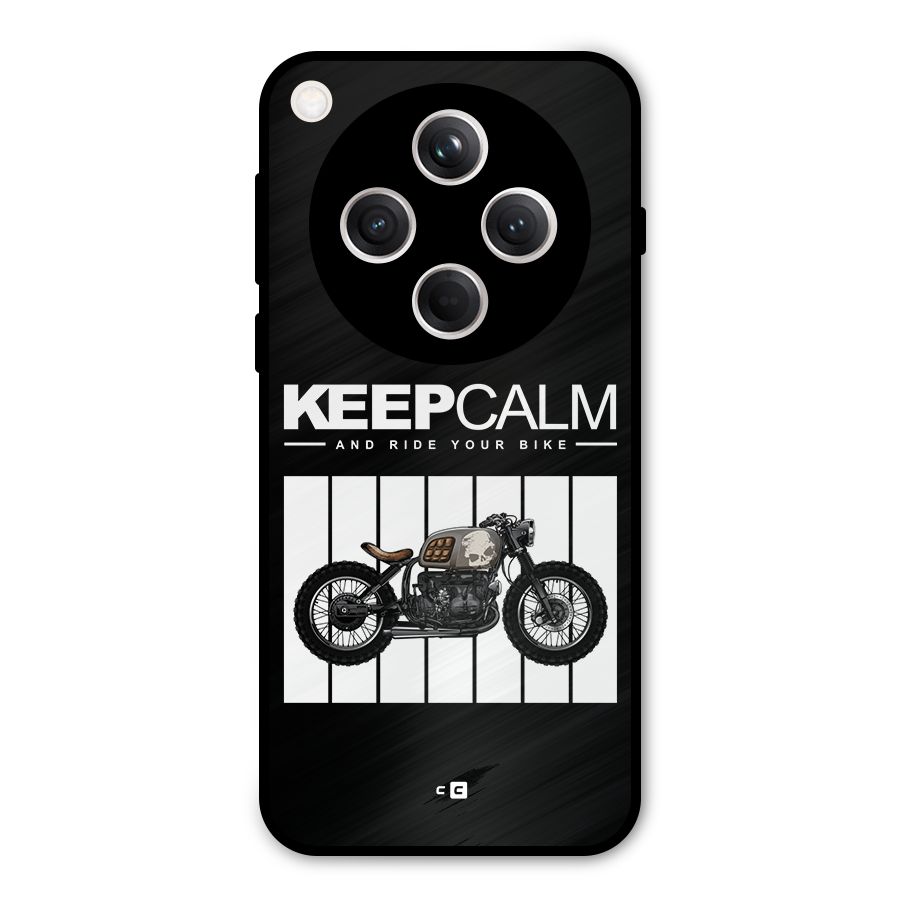 Keeps Calm Metal Back Case for Oppo Find X8