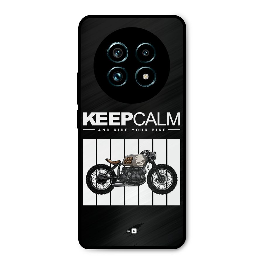 Keeps Calm Metal Back Case for Realme 13 Pro Plus
