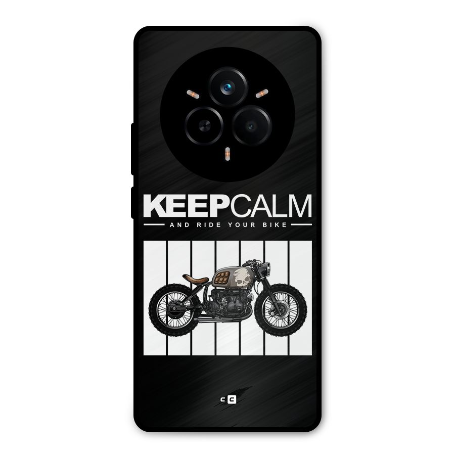Keeps Calm Metal Back Case for Realme 14 Pro Plus