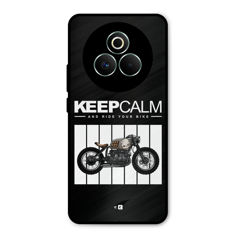 Keeps Calm Metal Back Case for Realme P3 Pro