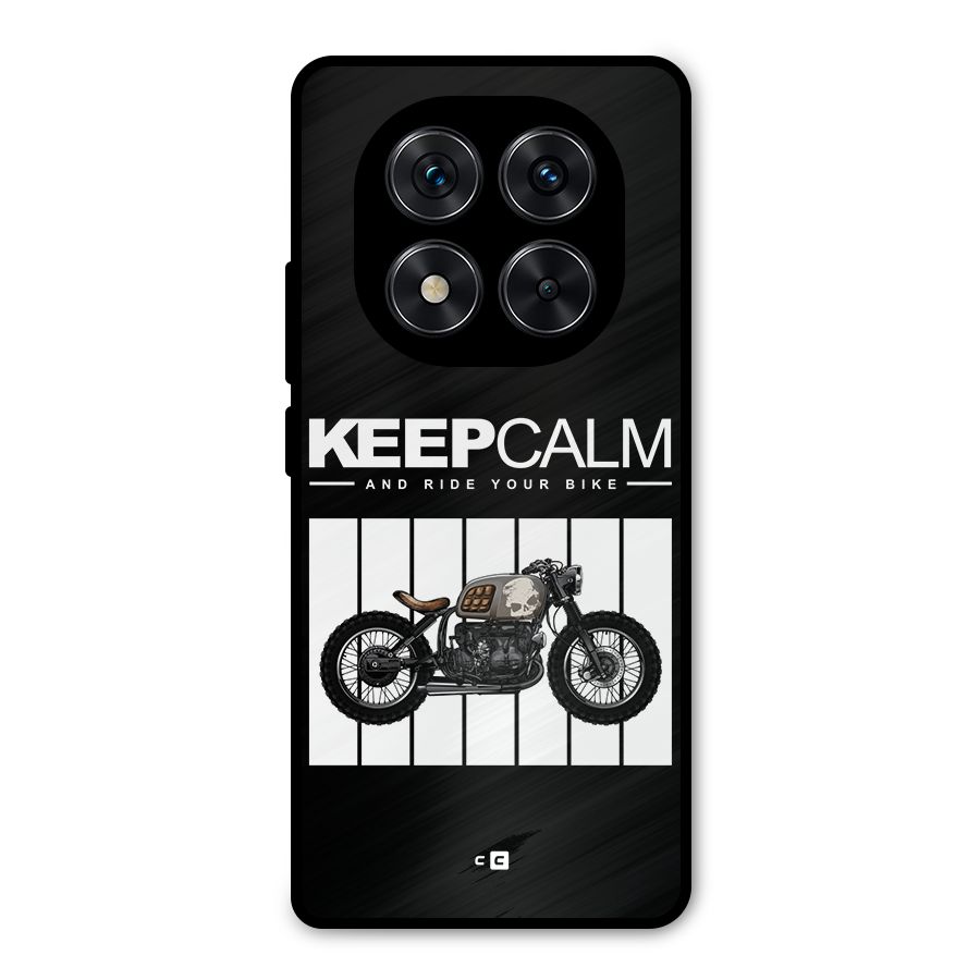 Keeps Calm Metal Back Case for Redmi Note 14 Pro 5G