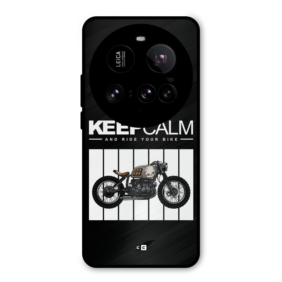 Keeps Calm Metal Back Case for Xiaomi 15 Ultra