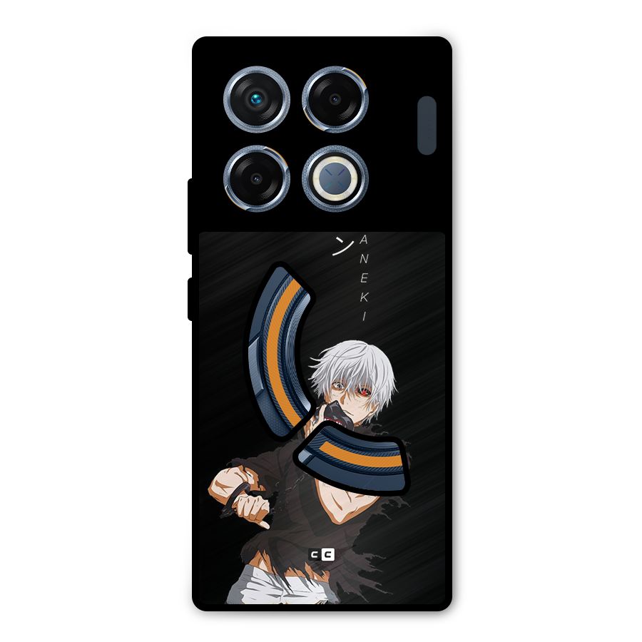 Ken Kanek Unveiling Mask Metal Back Case for Infinix GT 20 Pro