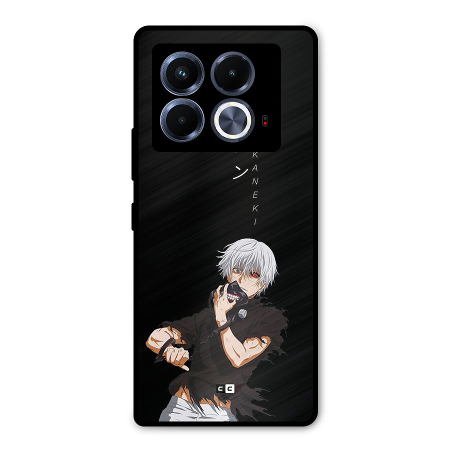 Ken Kanek Unveiling Mask Metal Back Case for Infinix Note 40 5G