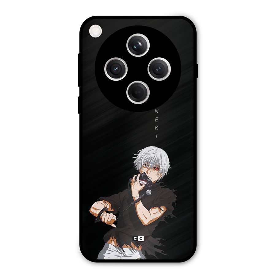 Ken Kanek Unveiling Mask Metal Back Case for Oppo Find X8