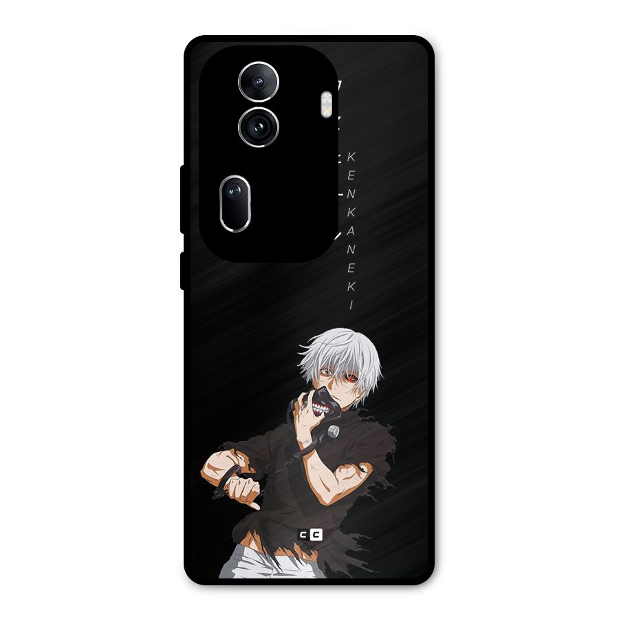 Ken Kanek Unveiling Mask Metal Back Case for Oppo Reno11 Pro 5G