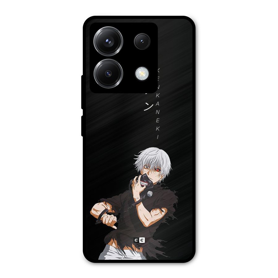 Ken Kanek Unveiling Mask Metal Back Case for Poco X6