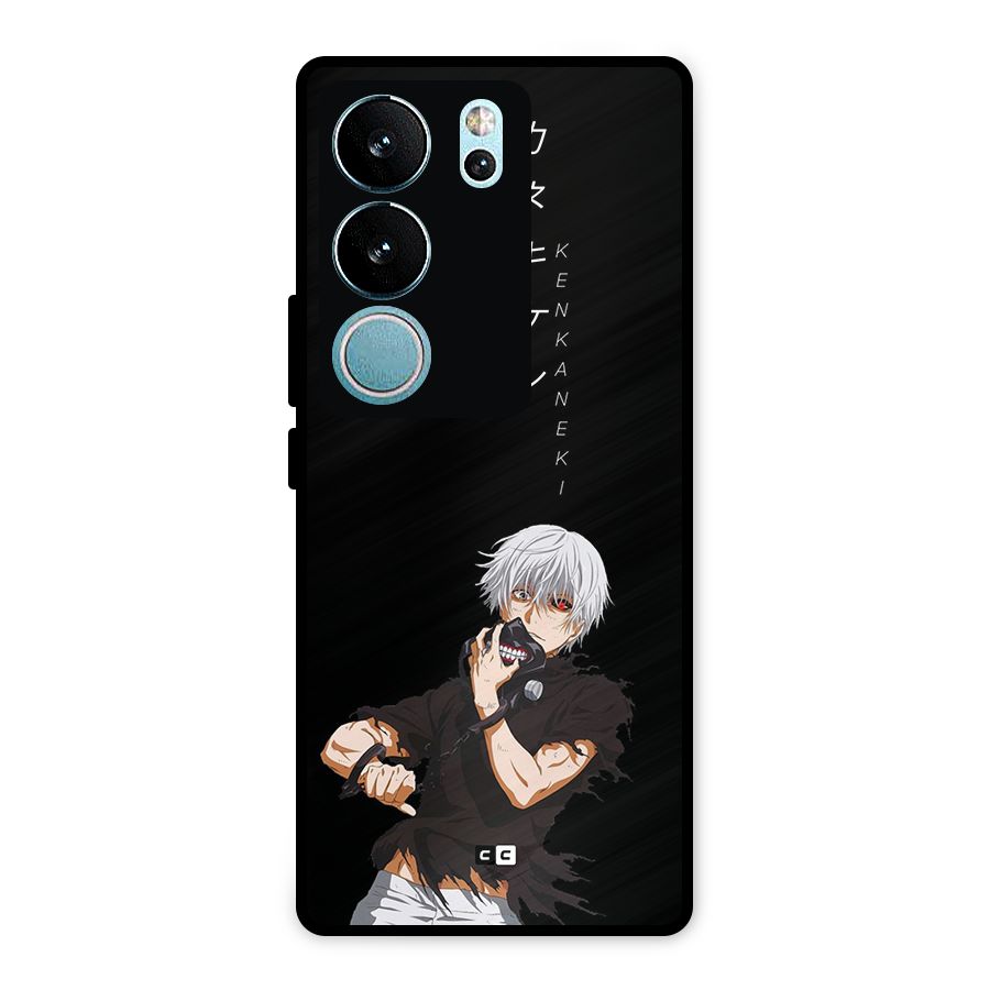 Ken Kanek Unveiling Mask Metal Back Case for Vivo V29 Pro