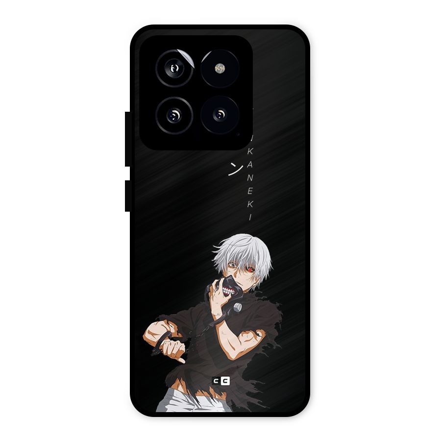 Ken Kanek Unveiling Mask Metal Back Case for Xiaomi 14