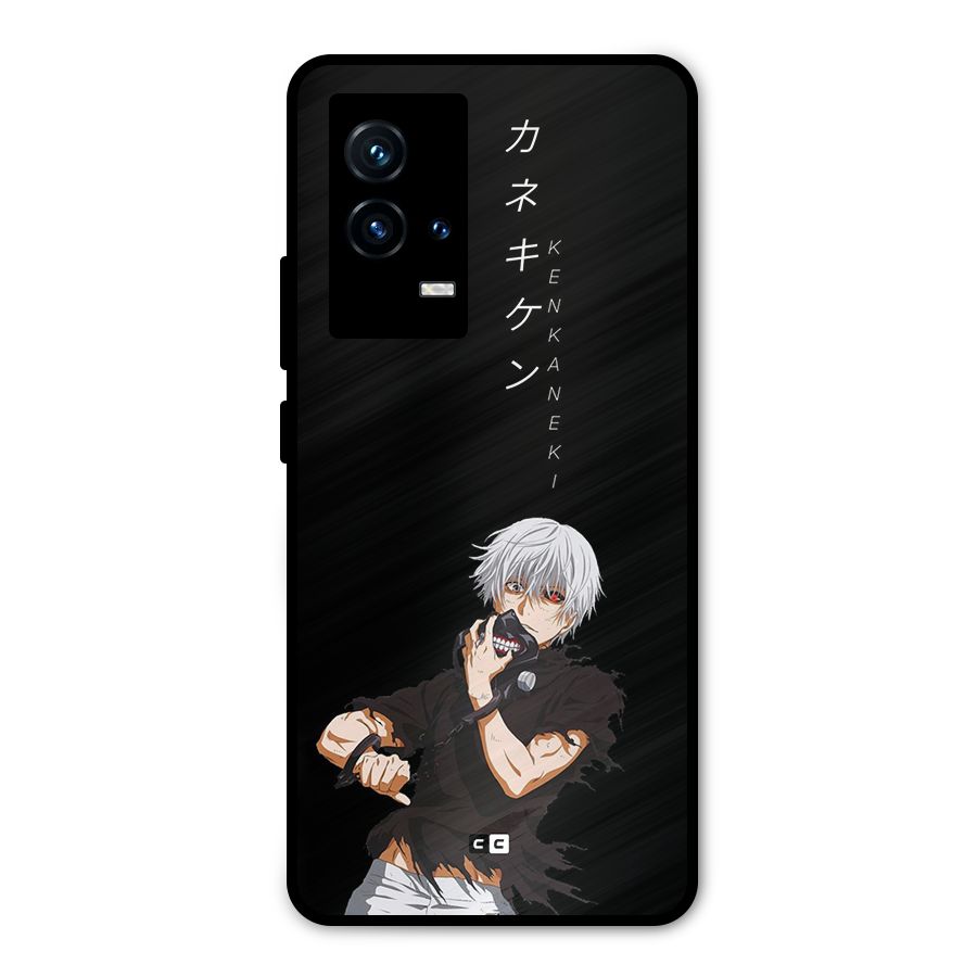 Ken Kanek Unveiling Mask Metal Back Case for iQOO 9 5G