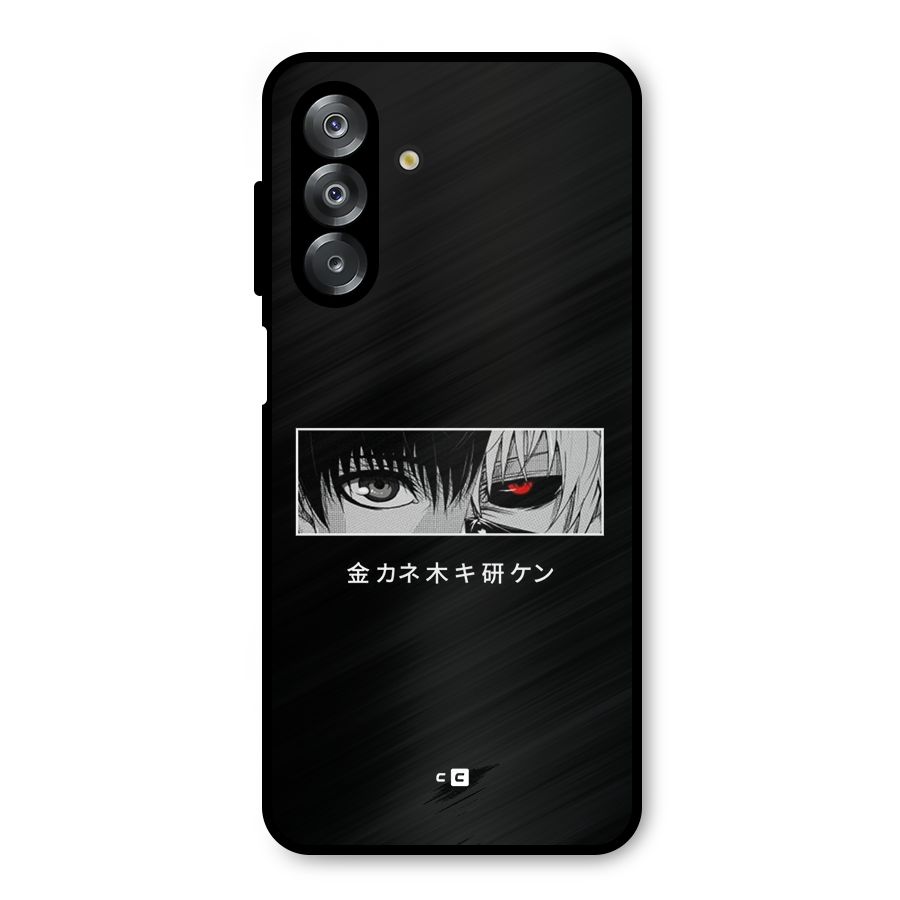 Ken Kaneki Minimalistic Art Metal Back Case for Galaxy A26