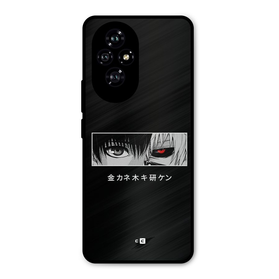 Ken Kaneki Minimalistic Art Metal Back Case for Honor 200