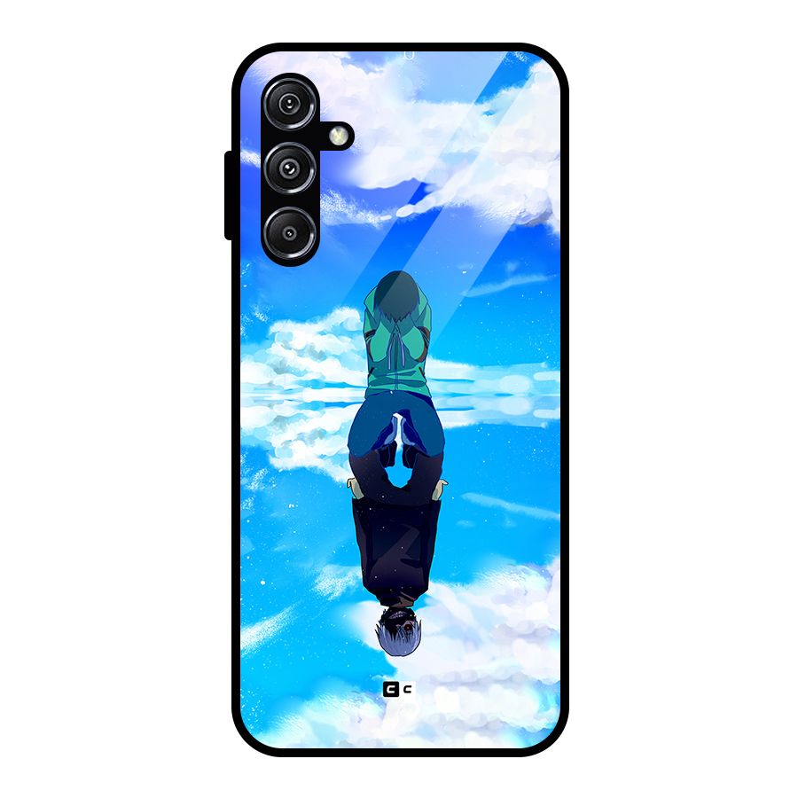 Ken Kaneki Reflection Glass Back Case for Galaxy M34 5G