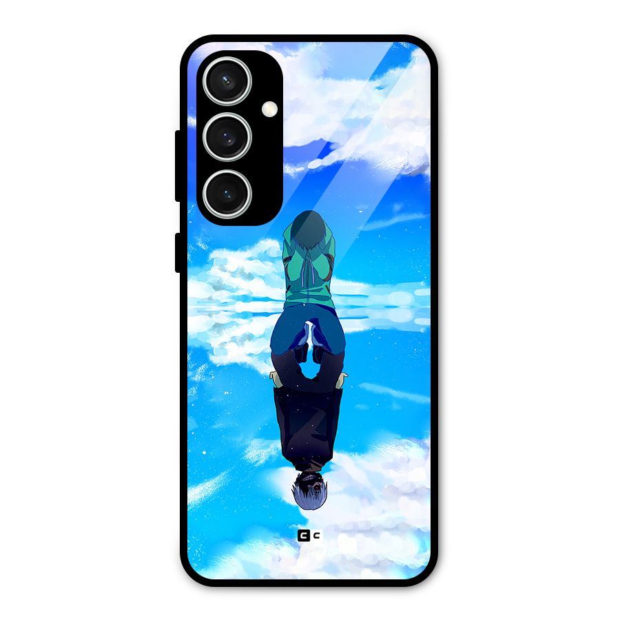 Ken Kaneki Reflection Glass Back Case for Galaxy S23 FE