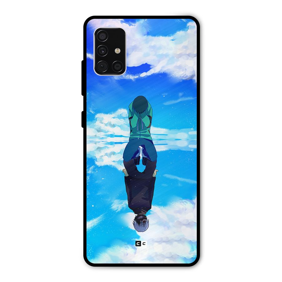 Ken Kaneki Reflection Metal Back Case for Galaxy A51