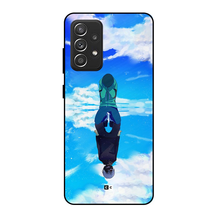 Ken Kaneki Reflection Metal Back Case for Galaxy A52s 5G