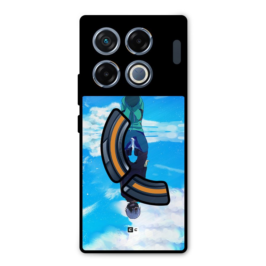Ken Kaneki Reflection Metal Back Case for Infinix GT 20 Pro