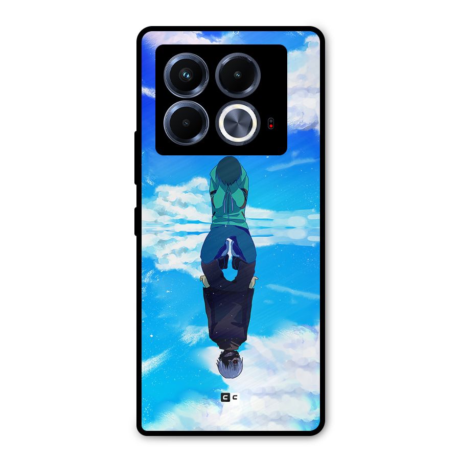 Ken Kaneki Reflection Metal Back Case for Infinix Note 40 5G