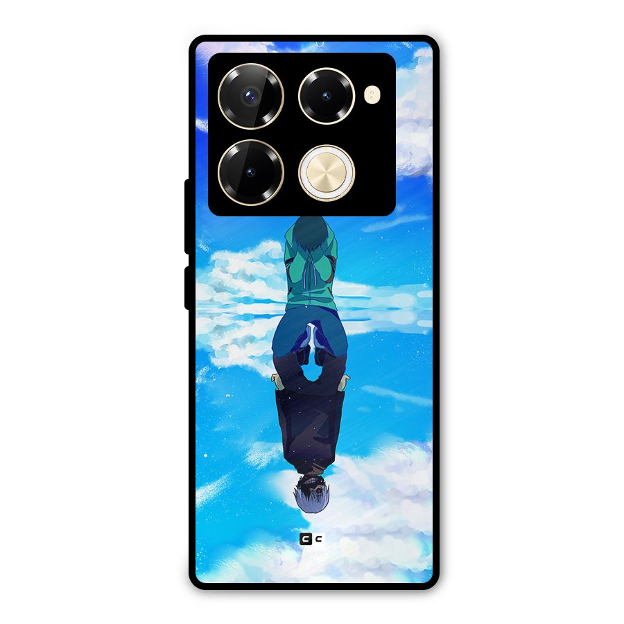 Ken Kaneki Reflection Metal Back Case for Infinix Note 40 Pro Plus