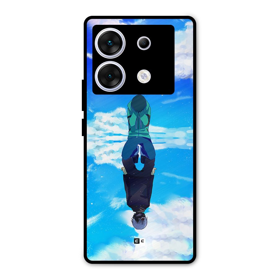 Ken Kaneki Reflection Metal Back Case for Infinix Zero 30 5G