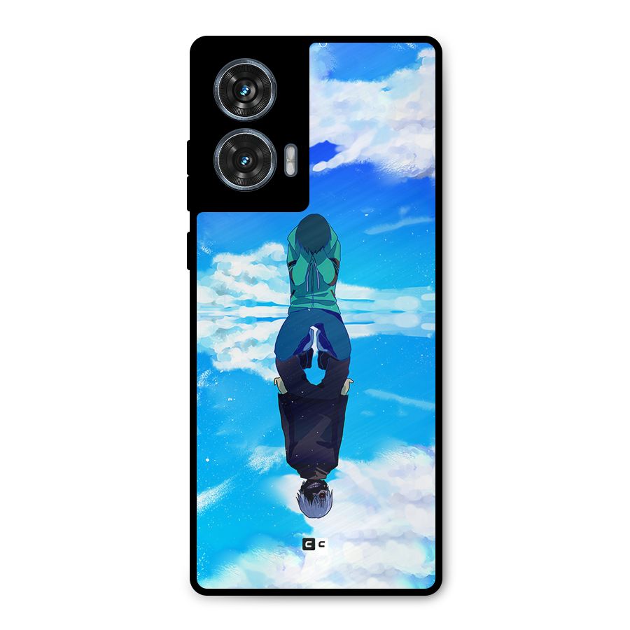 Ken Kaneki Reflection Metal Back Case for Motorola Edge 50 Fusion