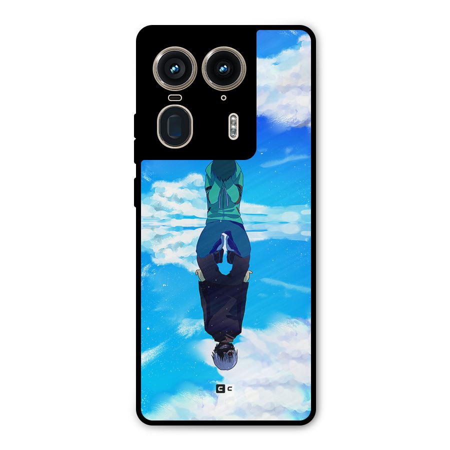 Ken Kaneki Reflection Metal Back Case for Motorola Edge 50 Ultra