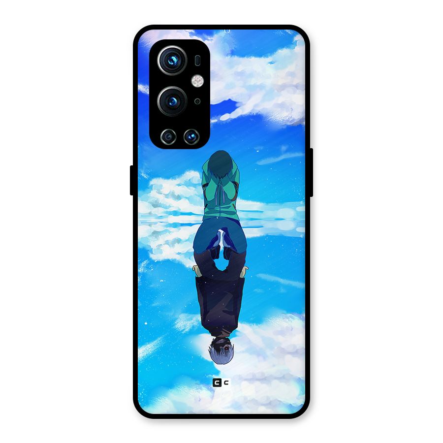 Ken Kaneki Reflection Metal Back Case for OnePlus 9 Pro