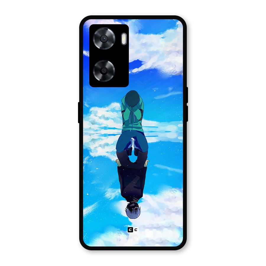 Ken Kaneki Reflection Metal Back Case for Oppo A77s