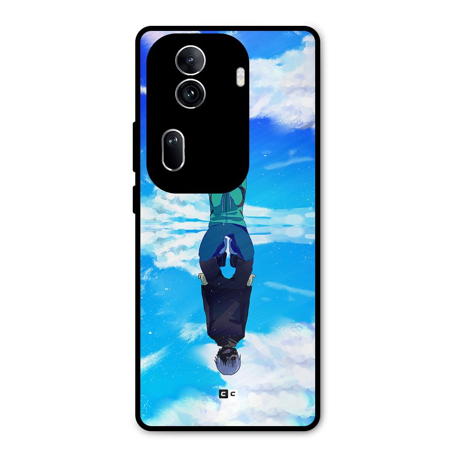 Ken Kaneki Reflection Metal Back Case for Oppo Reno11 Pro 5G