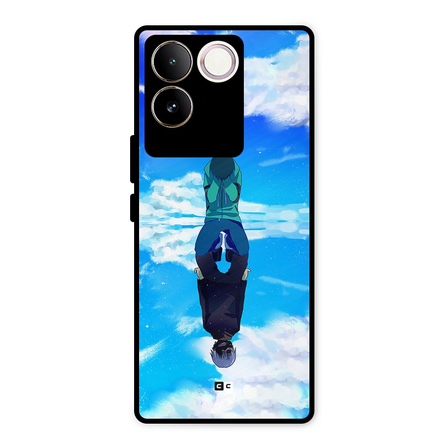 Ken Kaneki Reflection Metal Back Case for Vivo T2 Pro