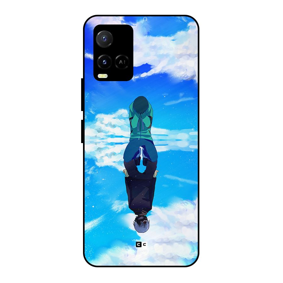 Ken Kaneki Reflection Metal Back Case for Vivo Y21 2021