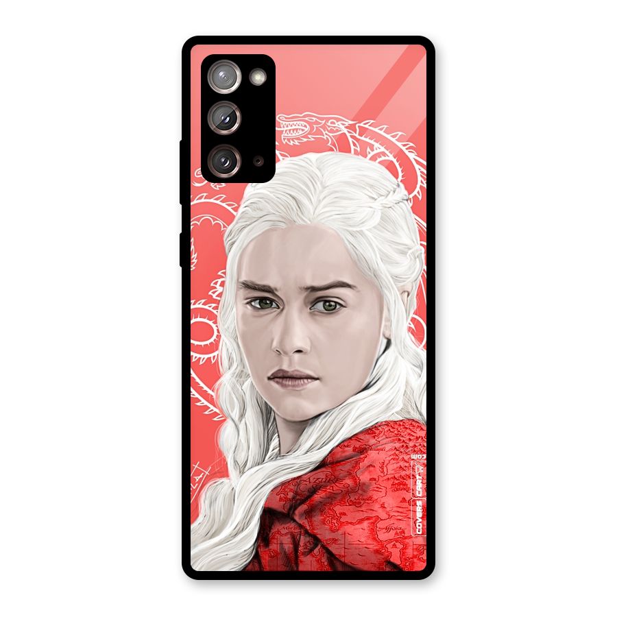 Khaleesi The Living Dragon Glass Back Case for Galaxy Note 20
