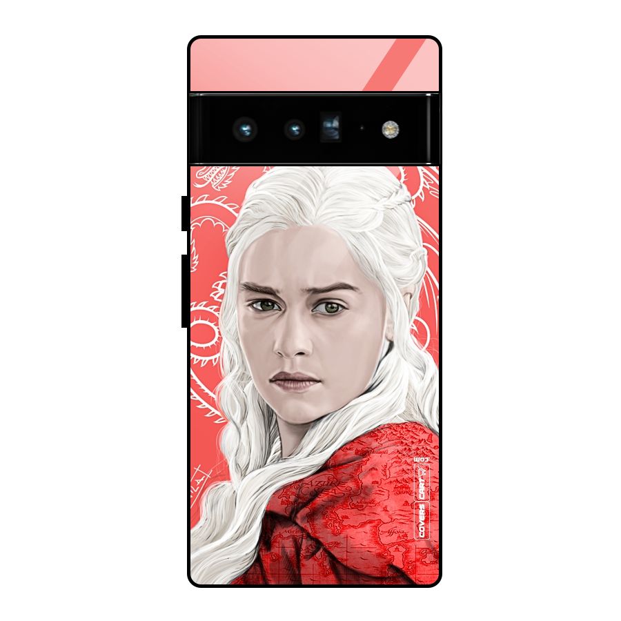 Khaleesi The Living Dragon Glass Back Case for Google Pixel 6 Pro