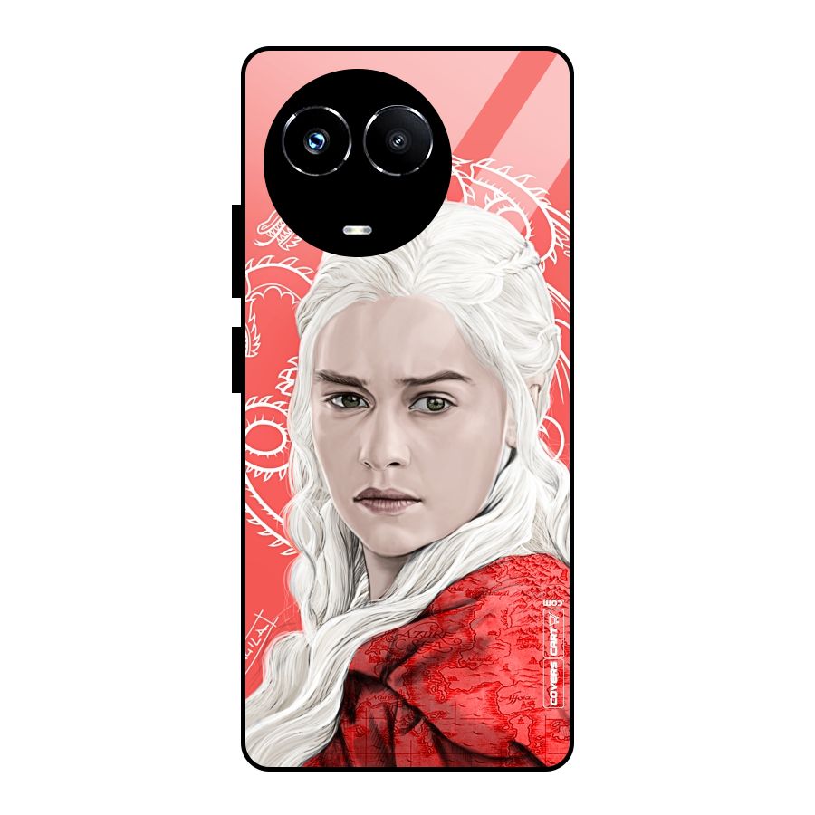 Khaleesi The Living Dragon Glass Back Case for Realme 11X