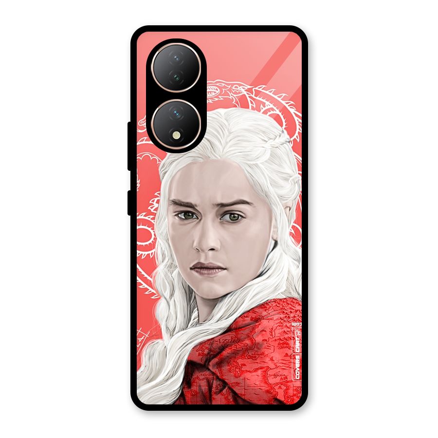 Khaleesi The Living Dragon Glass Back Case for Vivo Y100