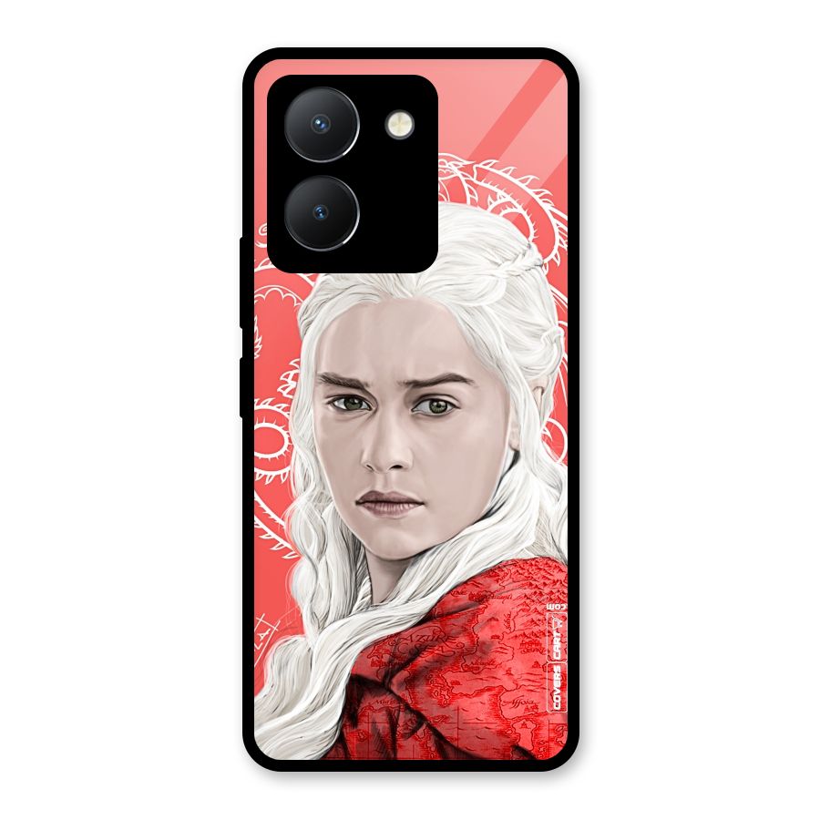 Khaleesi The Living Dragon Glass Back Case for Vivo Y36