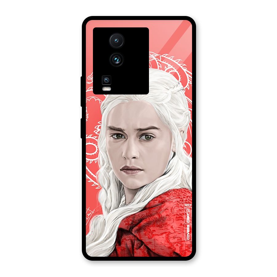 Khaleesi The Living Dragon Glass Back Case for Vivo iQOO Neo 7
