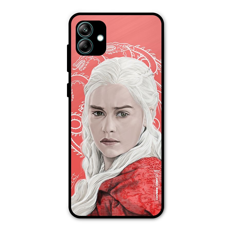 Khaleesi The Living Dragon Metal Back Case for Galaxy A04