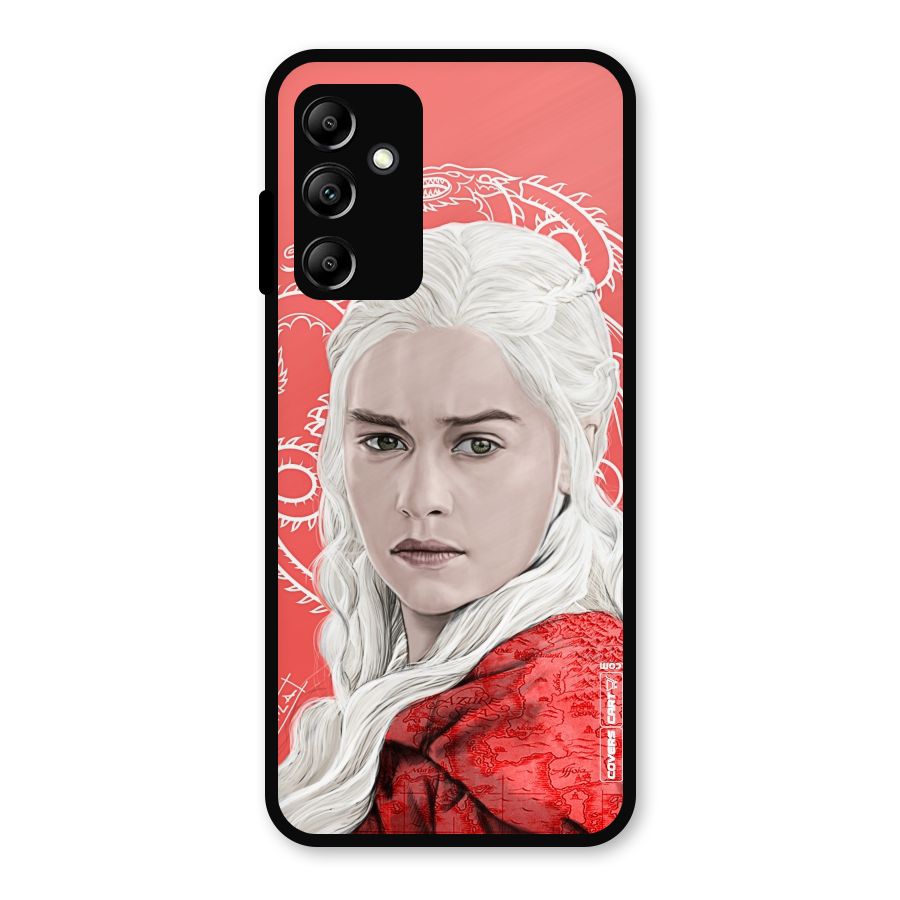 Khaleesi The Living Dragon Metal Back Case for Galaxy A14 5G