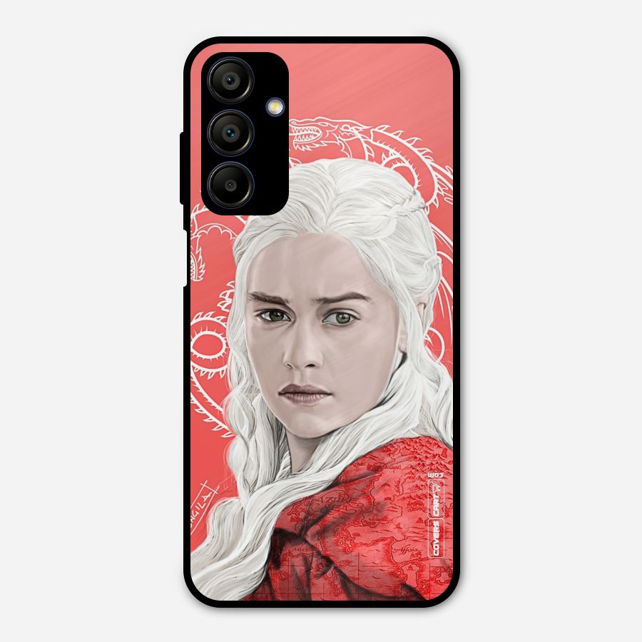 Khaleesi The Living Dragon Metal Back Case for Galaxy A15 5G