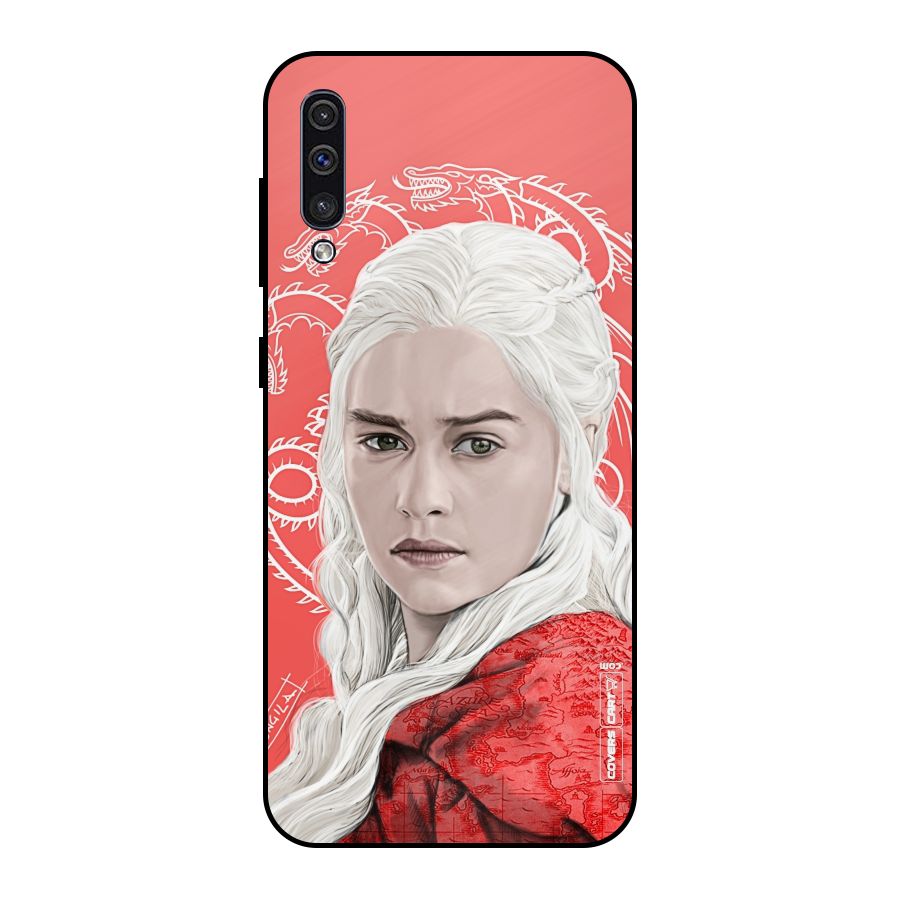 Khaleesi The Living Dragon Metal Back Case for Galaxy A50s