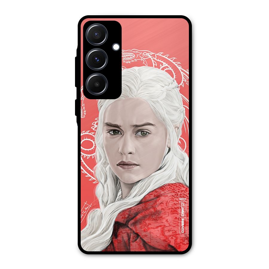 Khaleesi The Living Dragon Metal Back Case for Galaxy A55