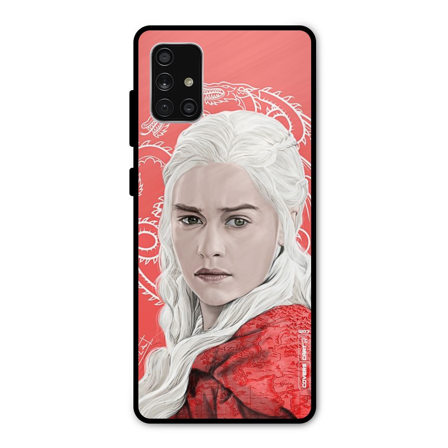 Khaleesi The Living Dragon Metal Back Case for Galaxy A71