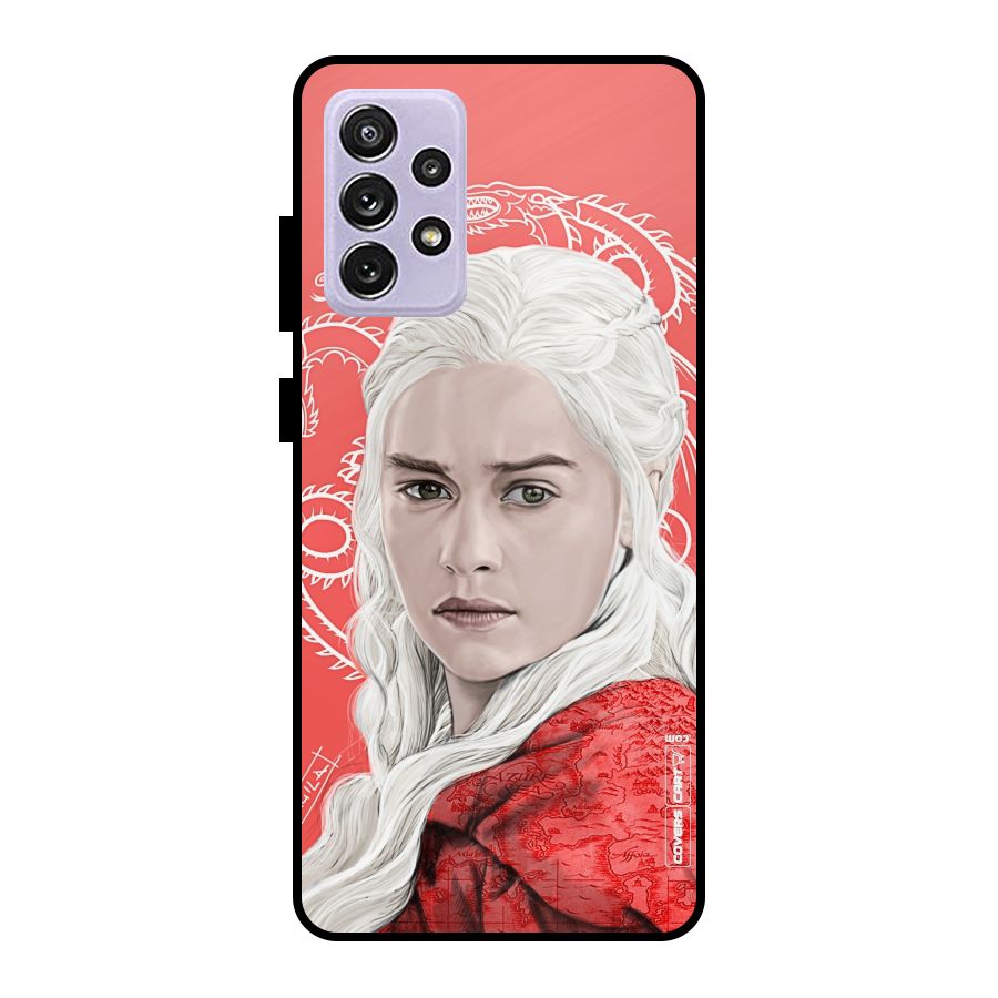 Khaleesi The Living Dragon Metal Back Case for Galaxy A72