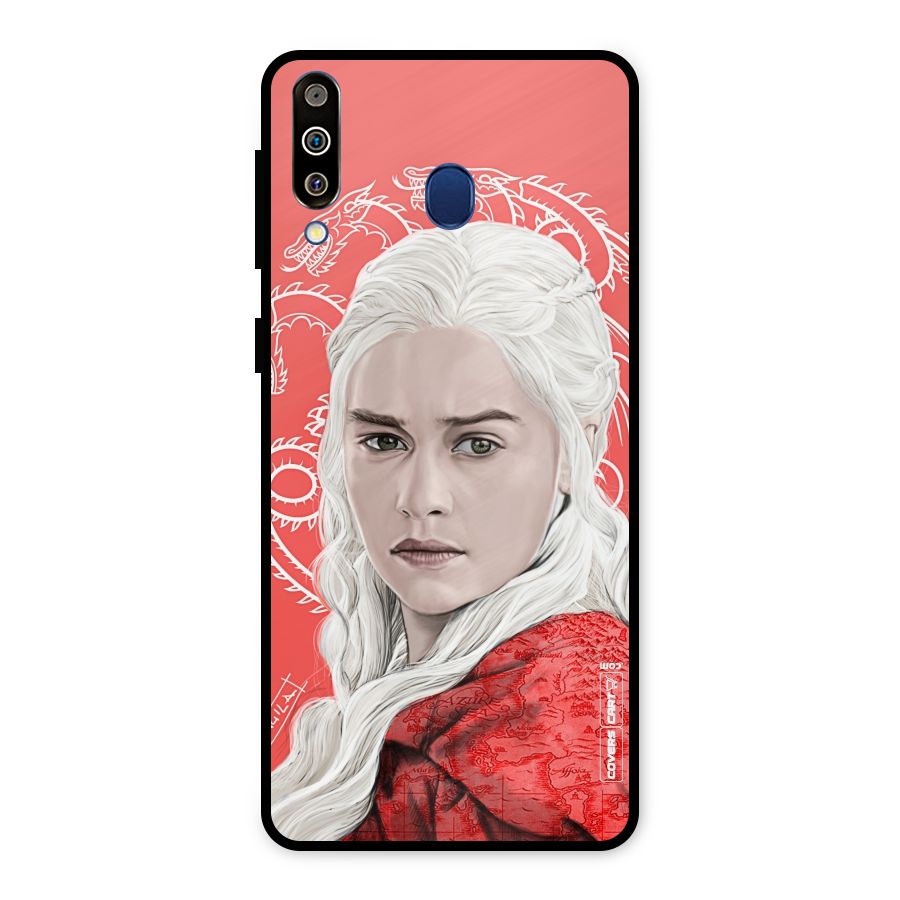 Khaleesi The Living Dragon Metal Back Case for Galaxy M30