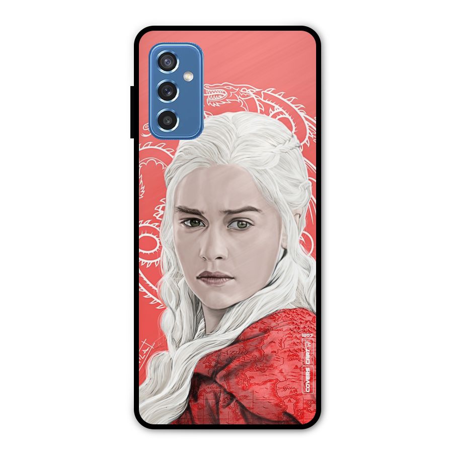 Khaleesi The Living Dragon Metal Back Case for Galaxy M52 5G