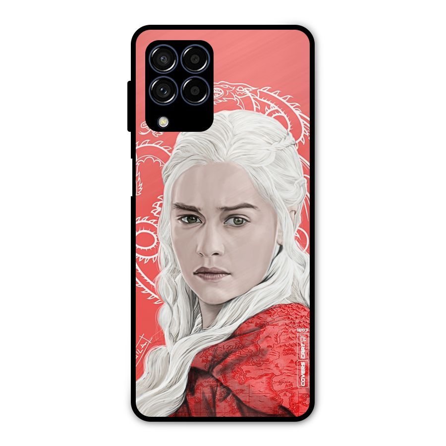 Khaleesi The Living Dragon Metal Back Case for Galaxy M53 5G