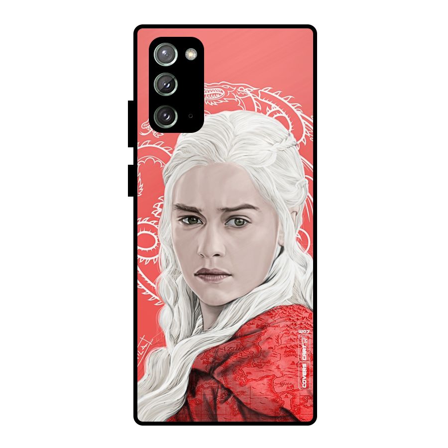 Khaleesi The Living Dragon Metal Back Case for Galaxy Note 20