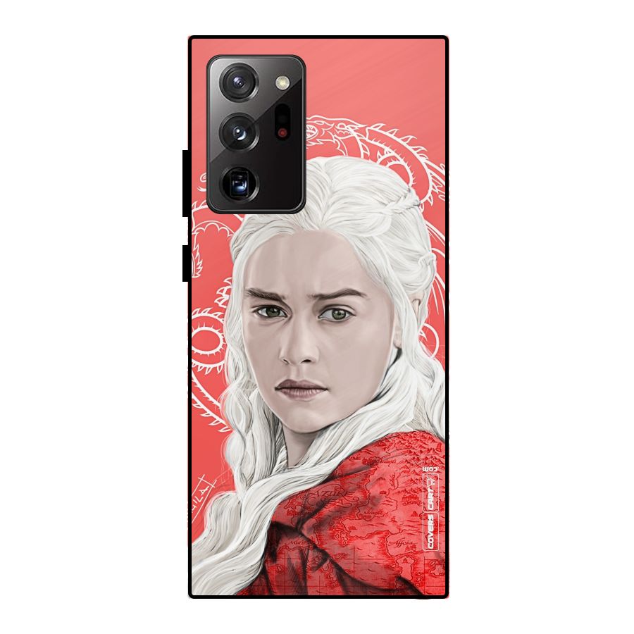 Khaleesi The Living Dragon Metal Back Case for Galaxy Note 20 Ultra
