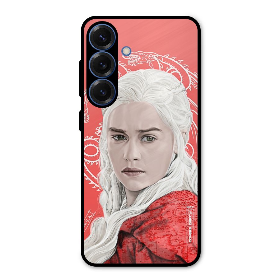 Khaleesi The Living Dragon Metal Back Case for Galaxy S25